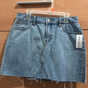PacSun denim skirt